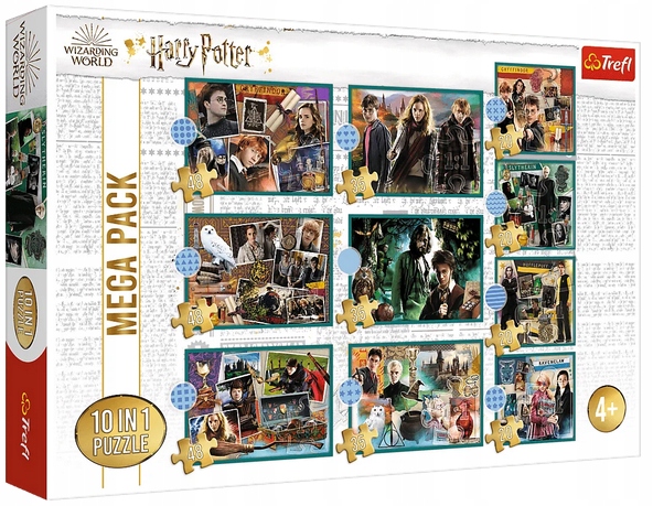 

Puzzle 10W1 W Świecie Harrego Pottera 90392 Trefl
