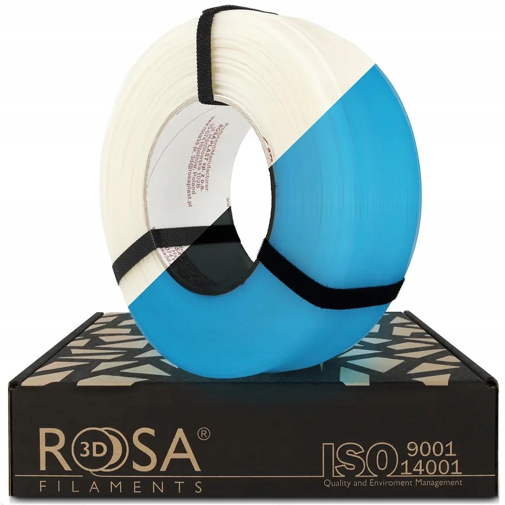 Filament Rosa3D Pla ReFill Starter Glow in the Dark Blue 1,75 mm 1 kg