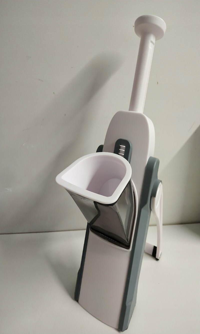 MANDOLINA KRAJALNICA DO WARZYW ESSIBLE BIAŁO SZARA Kod producenta 6017438055070