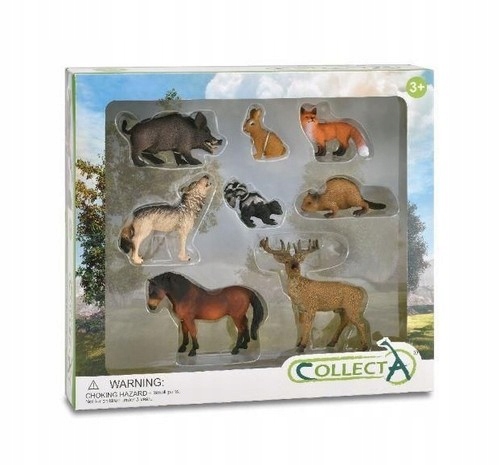 

Collecta Zestaw 8 zwierząt leśnych