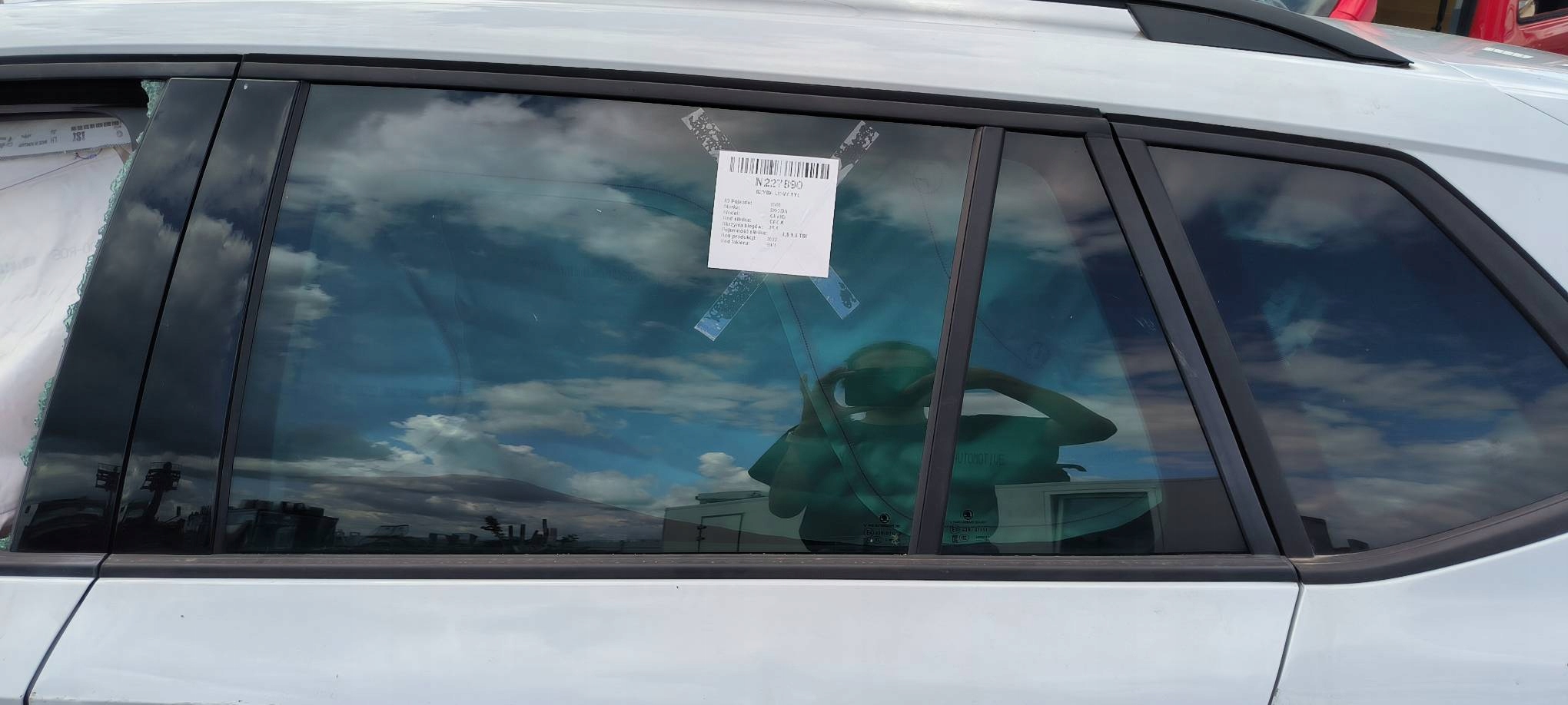 window left rear part 2022 SKODA KAMIQ