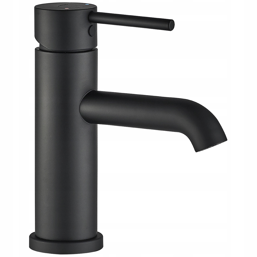 Umyvadlová Stojánková Baterie Nízká Černá Baterie Pro Umyvadlo Kuchinox