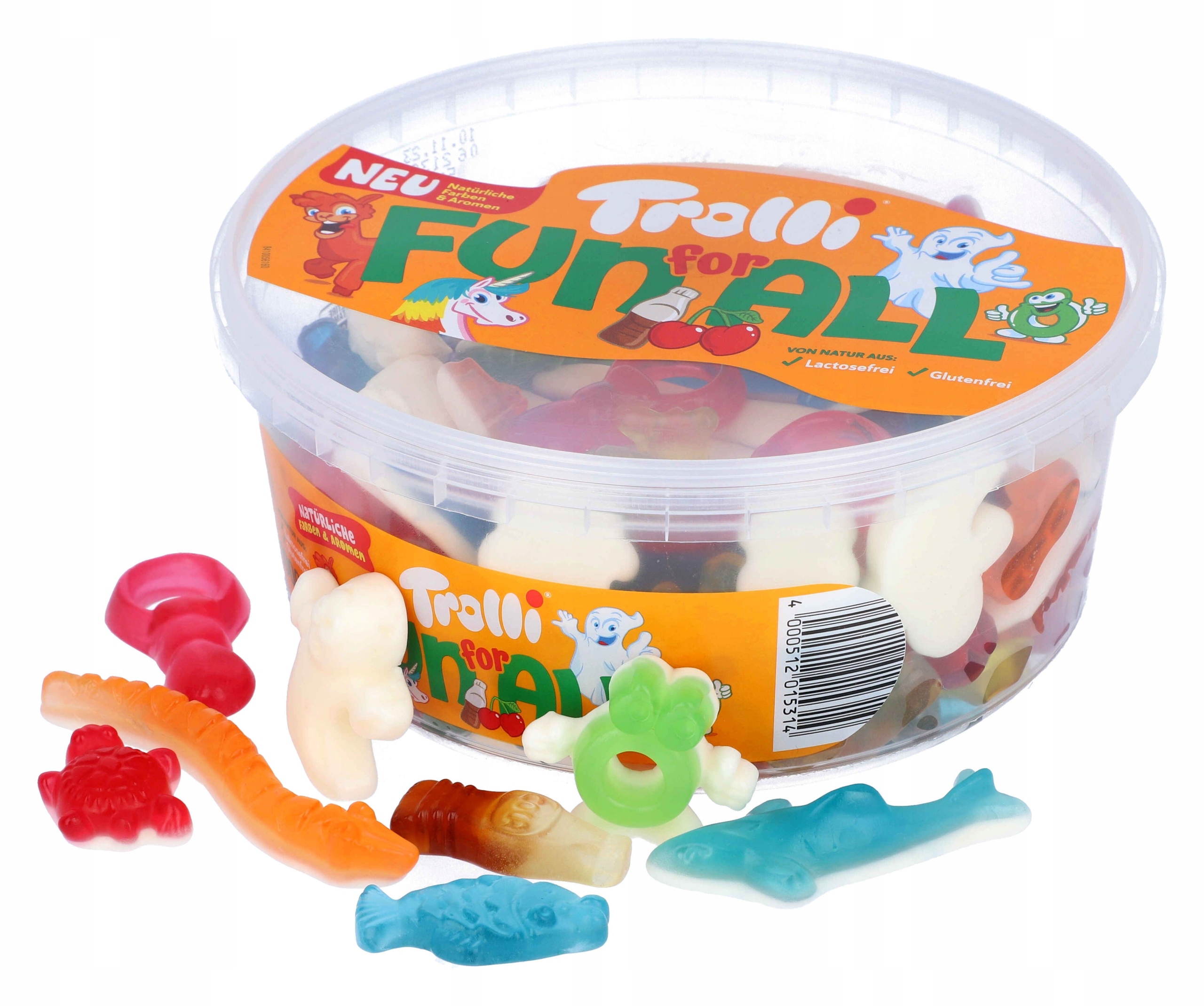 Żelki Pianki Owocowe TROLLI Fun for All MIX 750g Rodzaj żelki