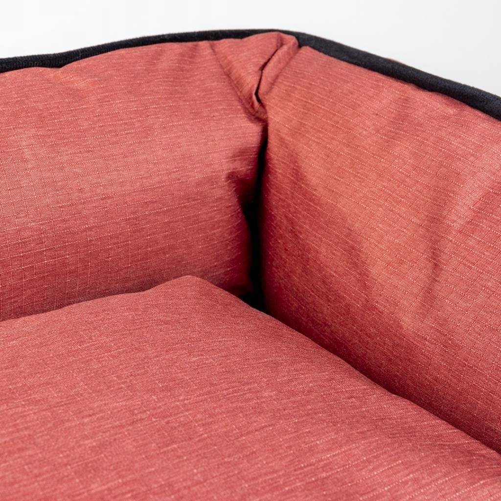 Levně Duvo+ Pelíšek Poly "s" Červené 60x45x20 cm