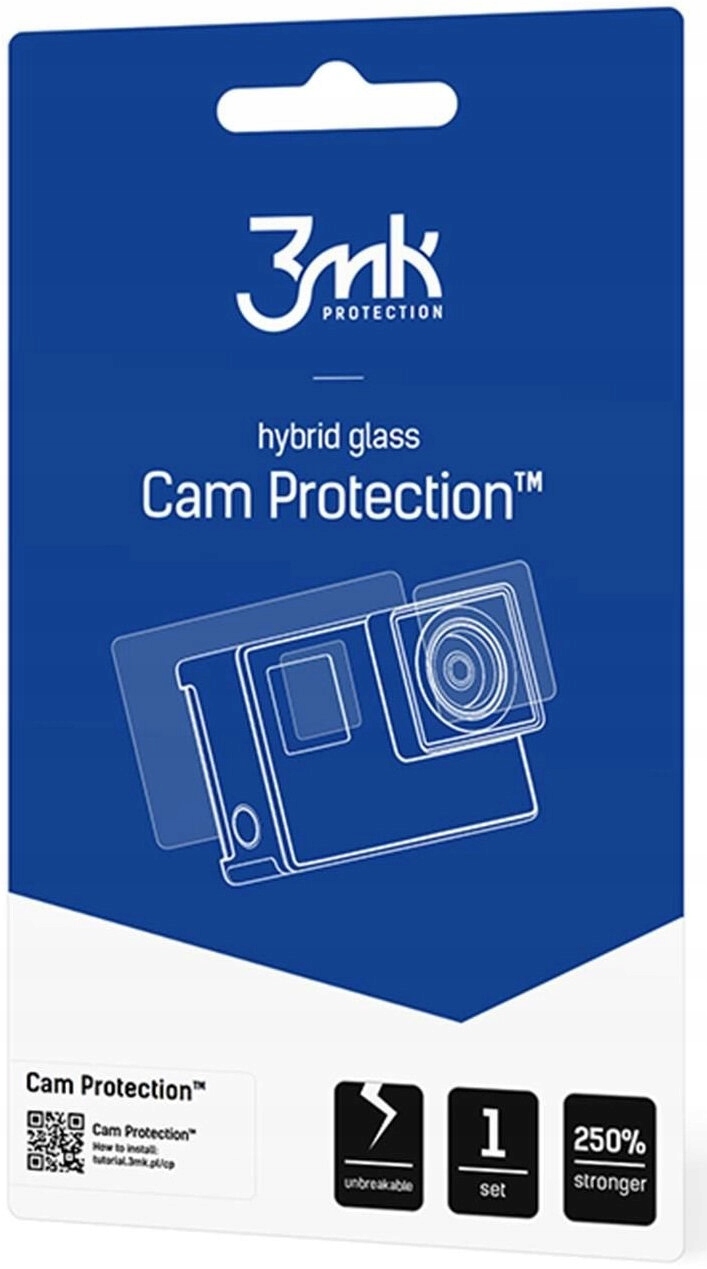 Szkło ochronne 3mk Cam Protection na Dji Osmo Action 6 3mk Protection