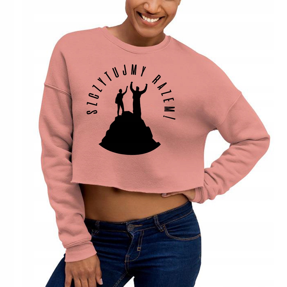 Mikina Růžová vel Xxs Vrcholíme Společně Horské Mnoho vzorů