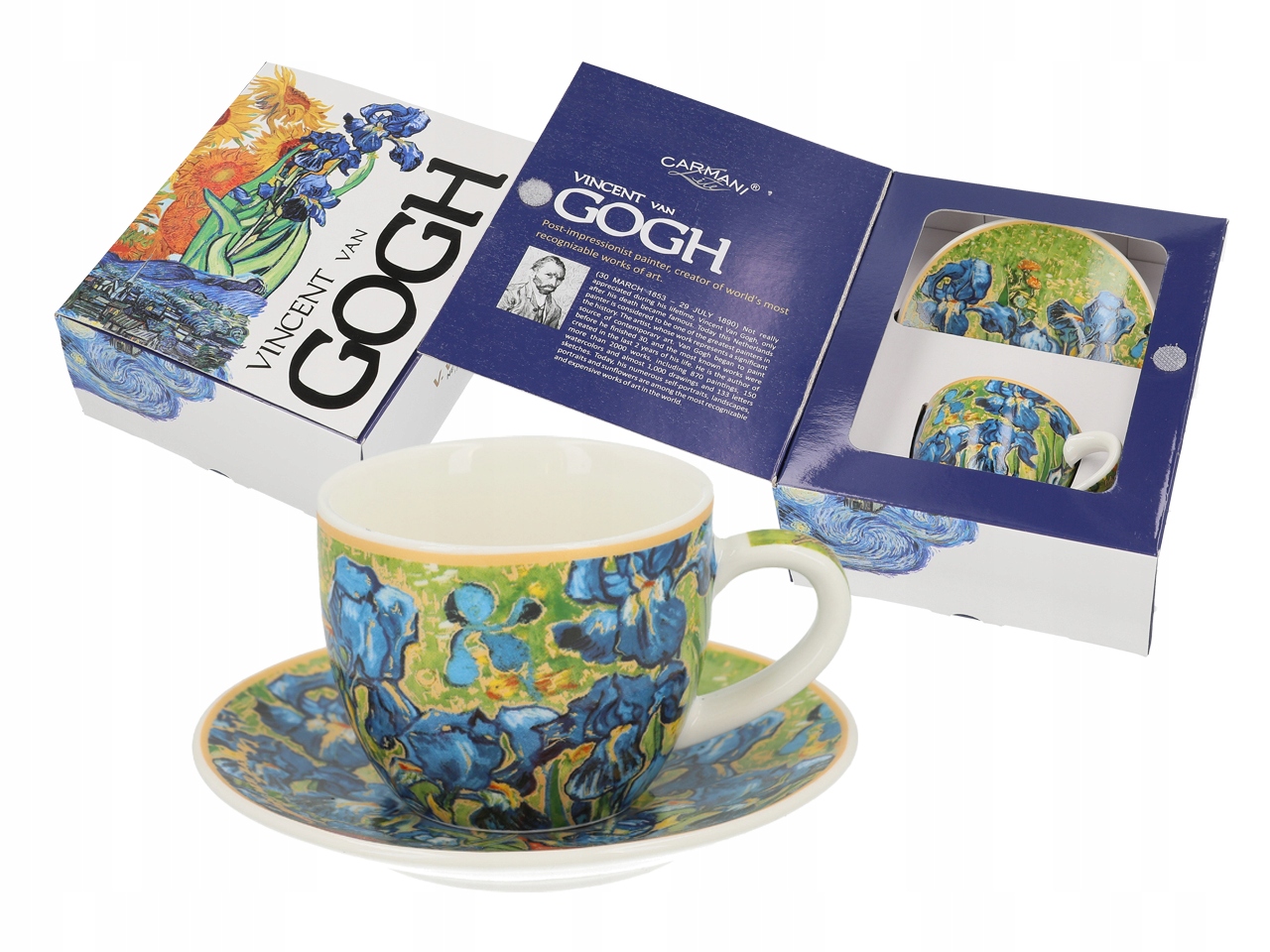 

Filiżanka espresso ze spodkiem V. van Gogh, Irys