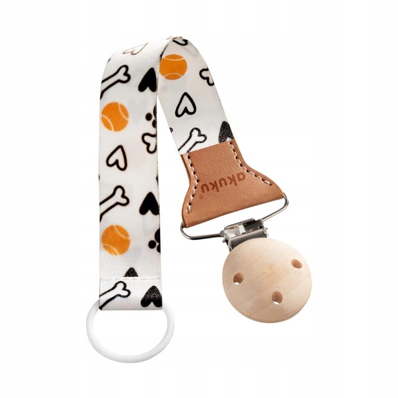 Zawieszka Tasiemka do Smoczka Uniwersalna dla Dzieci Akuku Kod producenta A0581