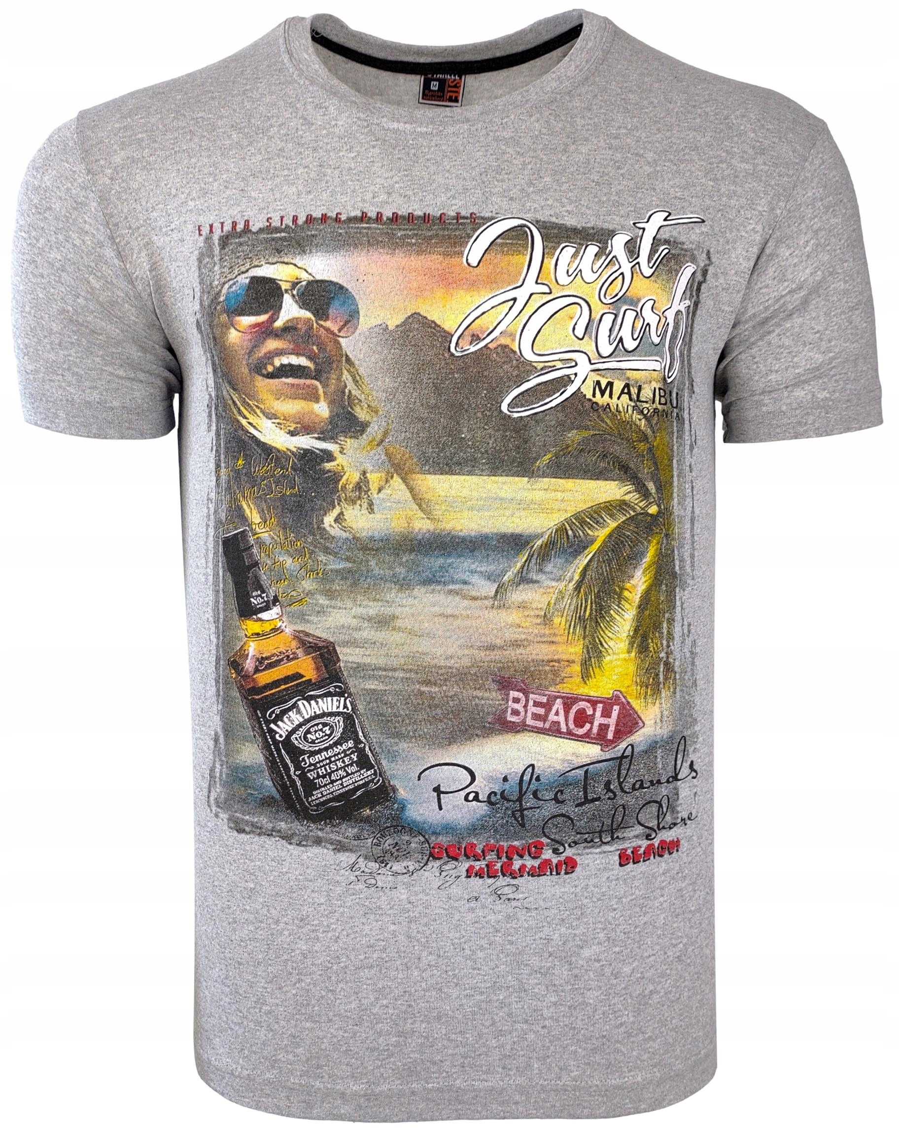 

Koszulka męska t-shirt Butelka T1129 r. L