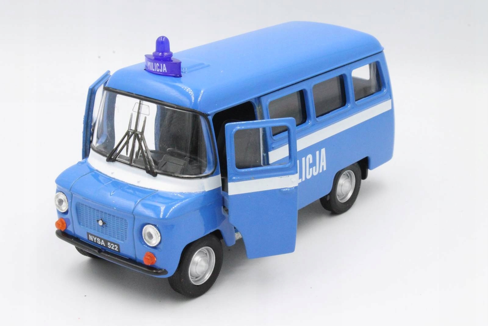 KULTOWE MODELE PRL NYSA 522 I WARSZAWA 224 MILICJA OBYWATELSKA SKALA 1:34 Płeć chłopcy dziewczynki