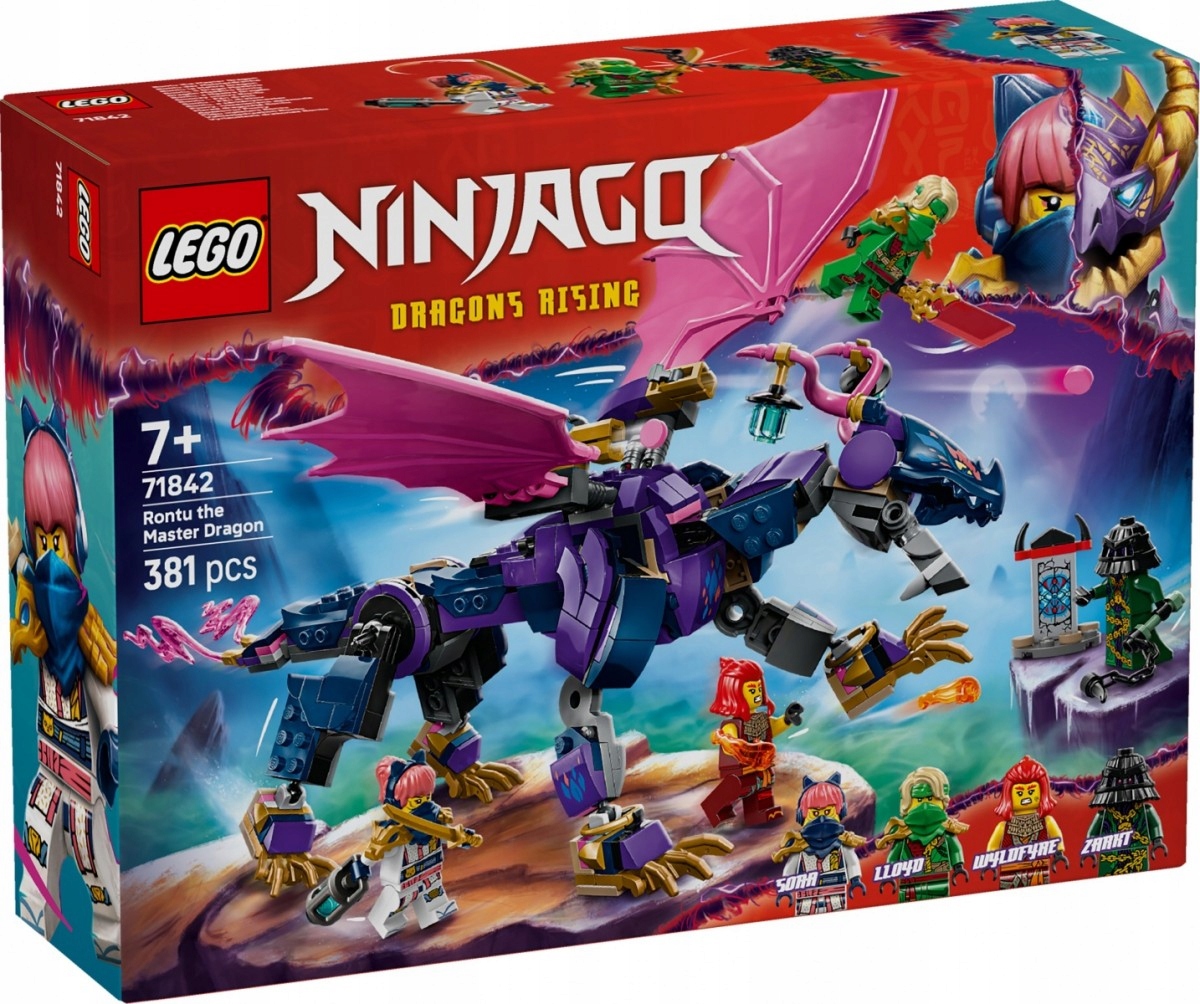 Lego Stavebnice Ninjago 71842 Dračí mistr Rontu