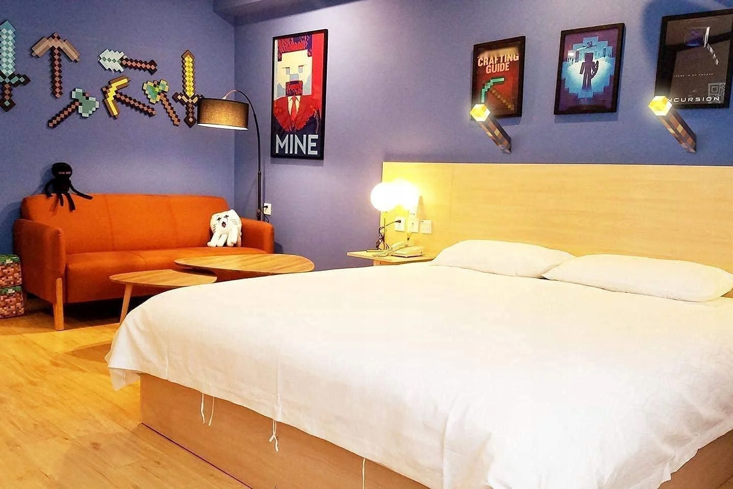 11.5 Inch LED USB Brown Stone Torch Light Brownstone Torch Led Lamp Kod producenta jiayur