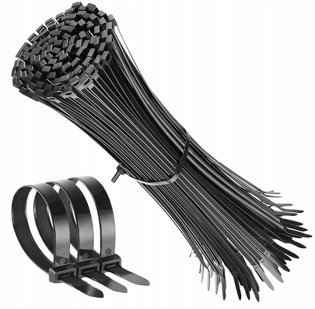 Opaski zaciskowe kablowe Trytytki 2,5x100 100 szt