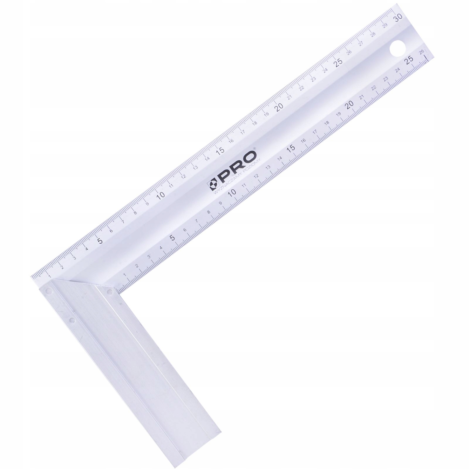 KĄTOWNIK MIERNICZY ALUMINIOWY PRO BUDOWLANY 300MM