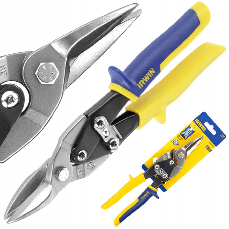 

Irwin Uniwersalne nożyce do blachy proste 250mm