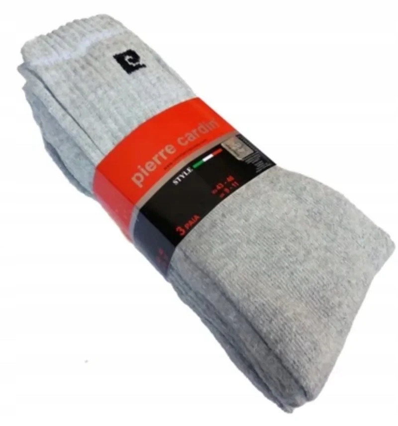 

Skarpety frotte Pierre Cardin 3-Pak 39-42 Szary