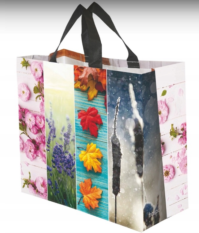 

Torby na zakupy XXL 4 Pory Roku 10 sztuk