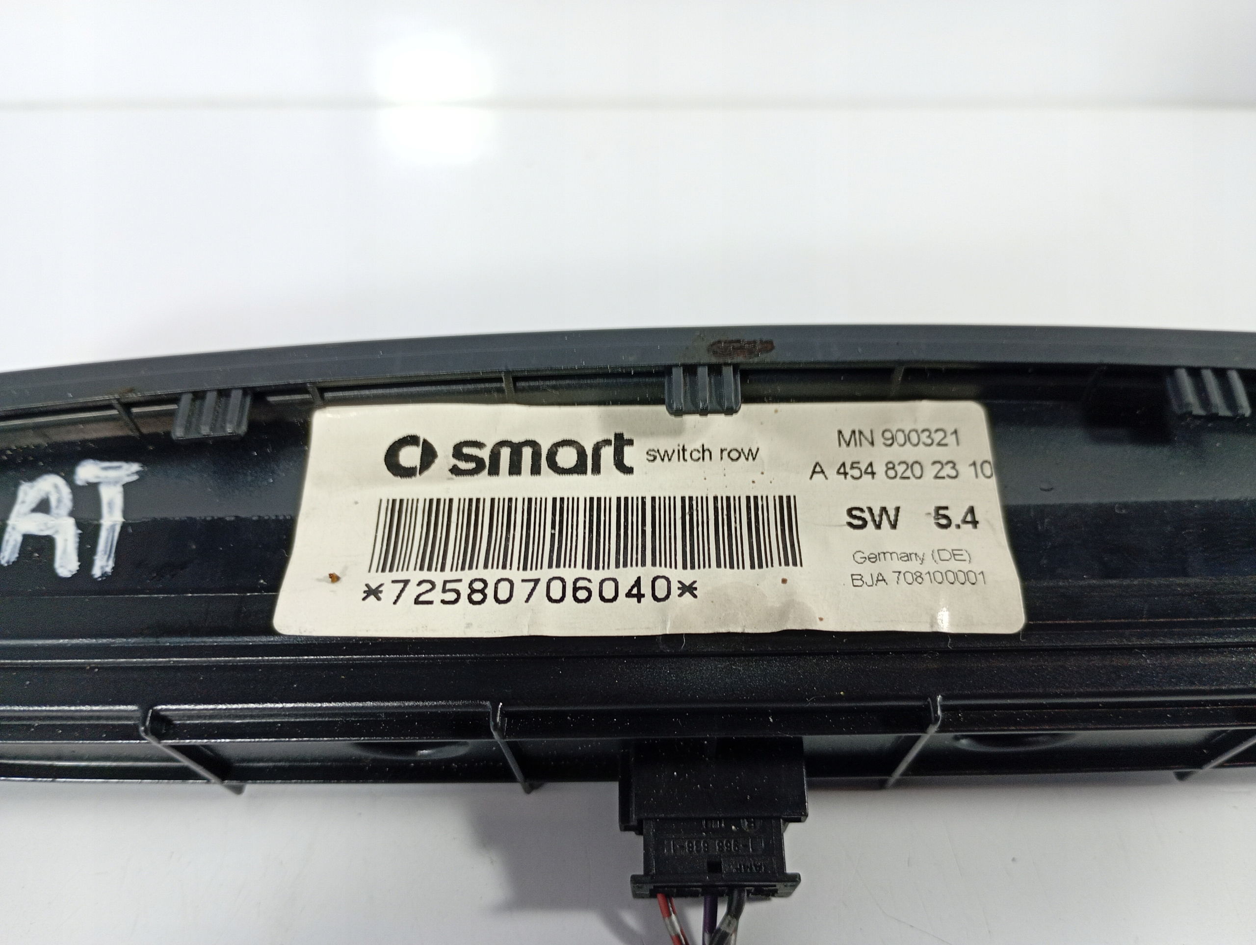 SMART FORFOUR 454 04-06 PANEL PRZYCISKOW Leuchten des warnblickschalters A4548202310