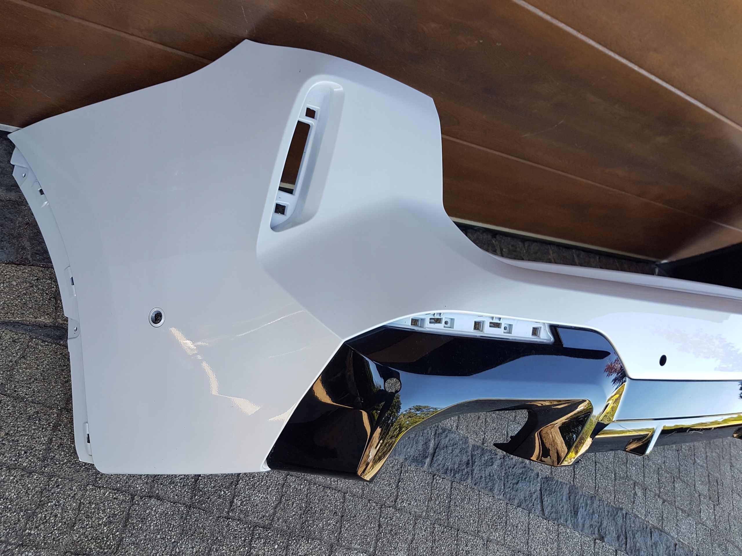 bumper rear rear part BMW X3 G01 LCI m-packet