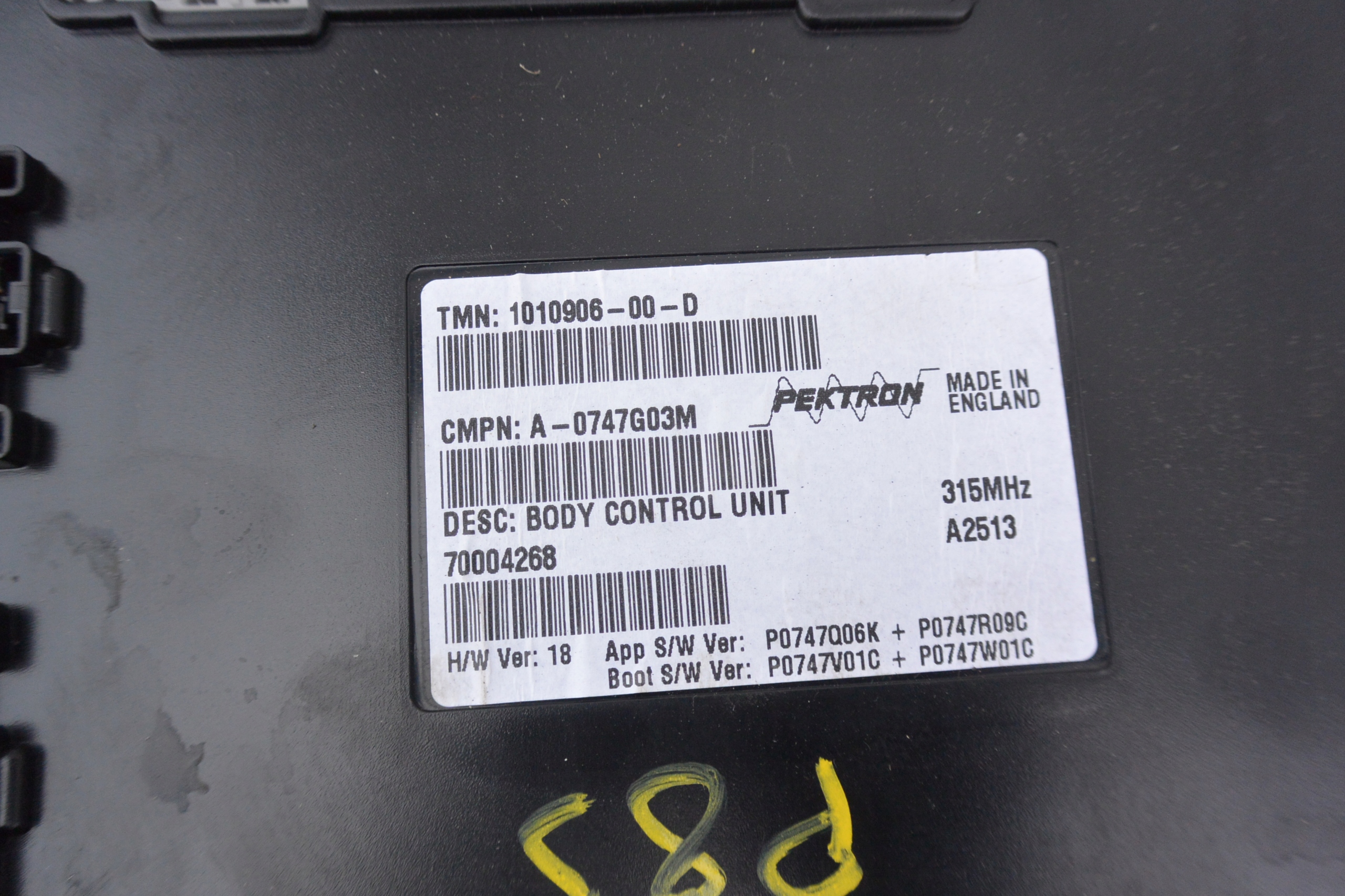 module control unit BCM TESLA MODEL S 12-16