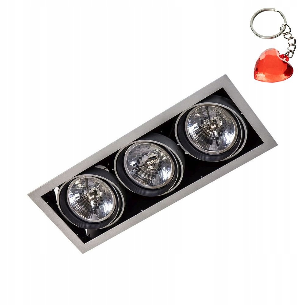 Zapuštěné svítidlo Arlo DL-723HD-AR111/SV Italux