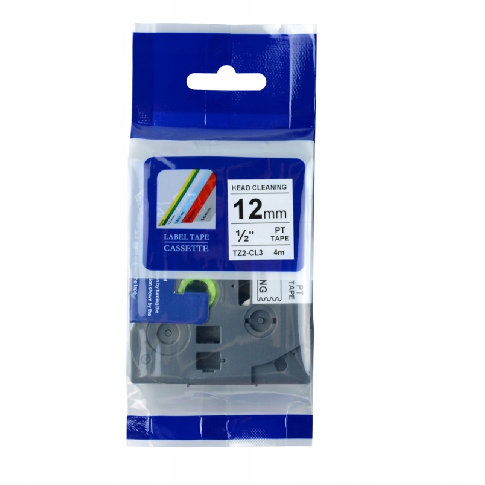 TAŚMA DO BROTHER TZ-CL3 12MM CZYSZCZĄCA TZe-CL3 Kod producenta TZe-CL3