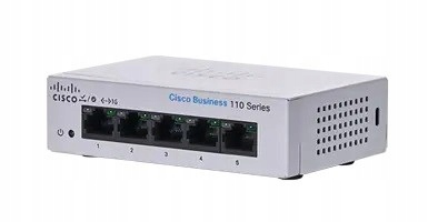 Cisco switch CBS110-5T-D (5xGbE, fanless) CBS110-5T-D-EU