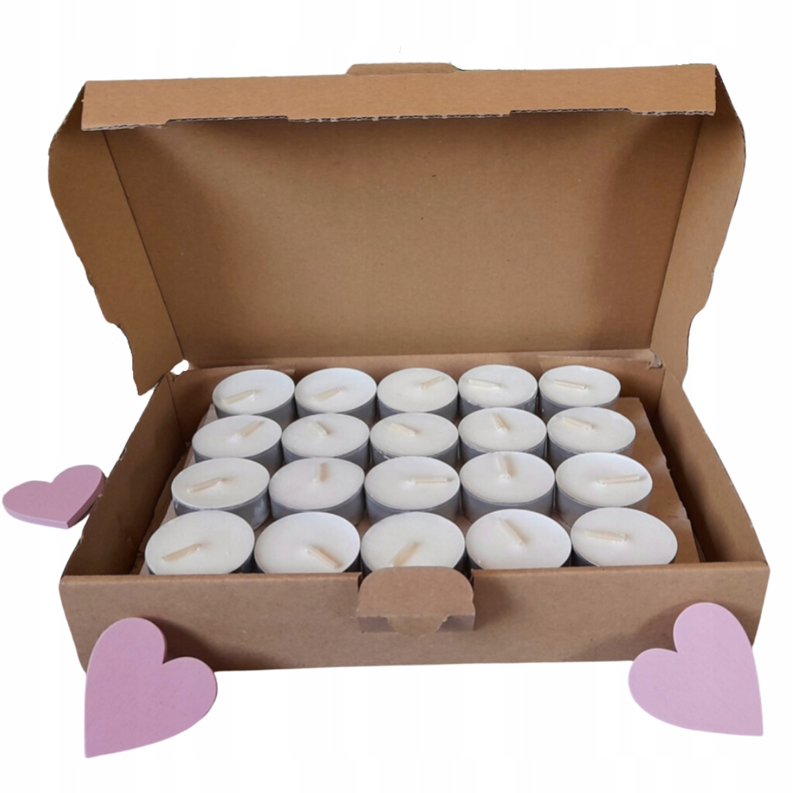 

Podgrzewacze sojowe naturalne Tealights 20szt.