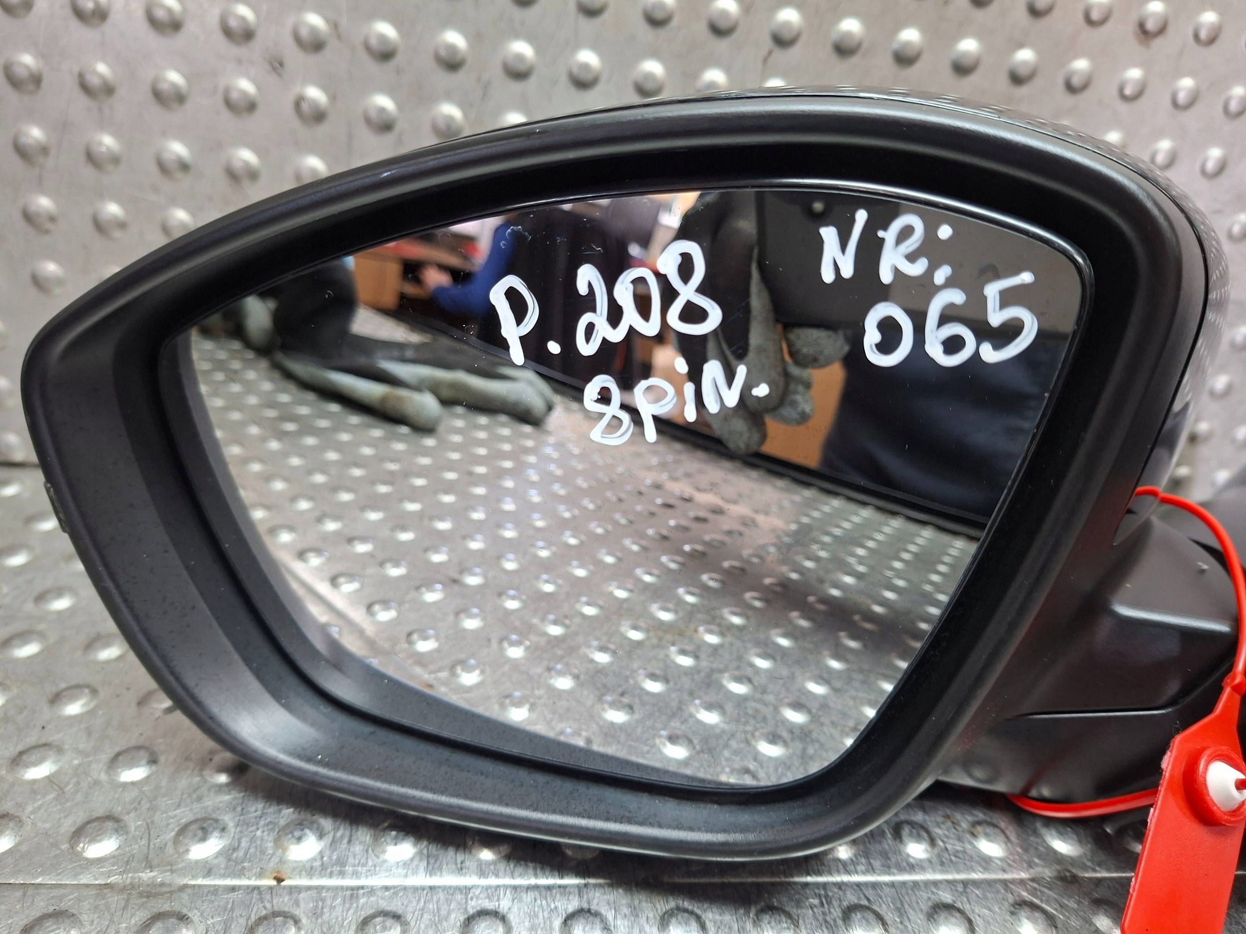 mirror exterior left 8 PIN PEUGEOT 208 II 2019