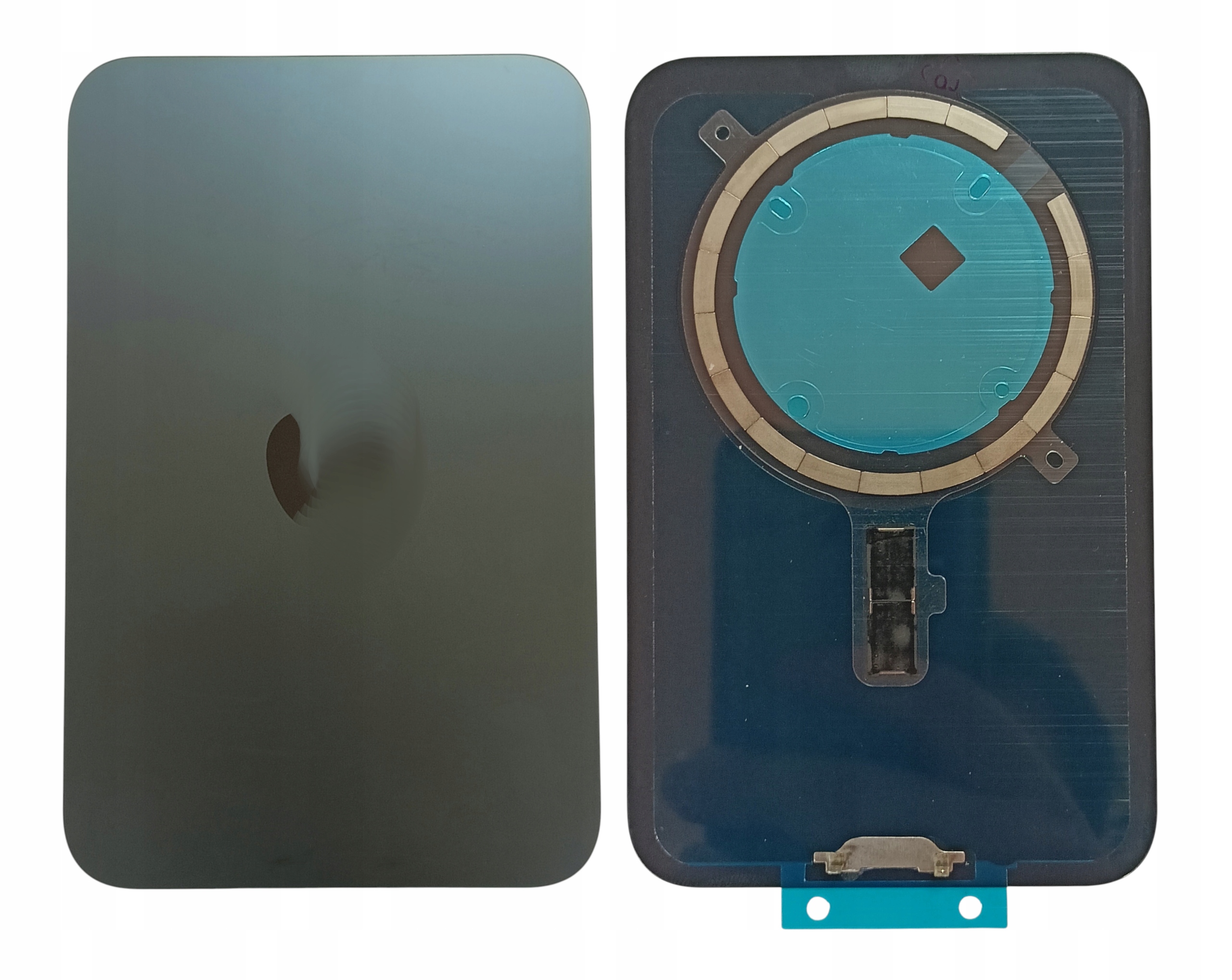 Klapka Plecki Tył iPhone 17 Pro Blue z Ramką i Magnesami Magsafe