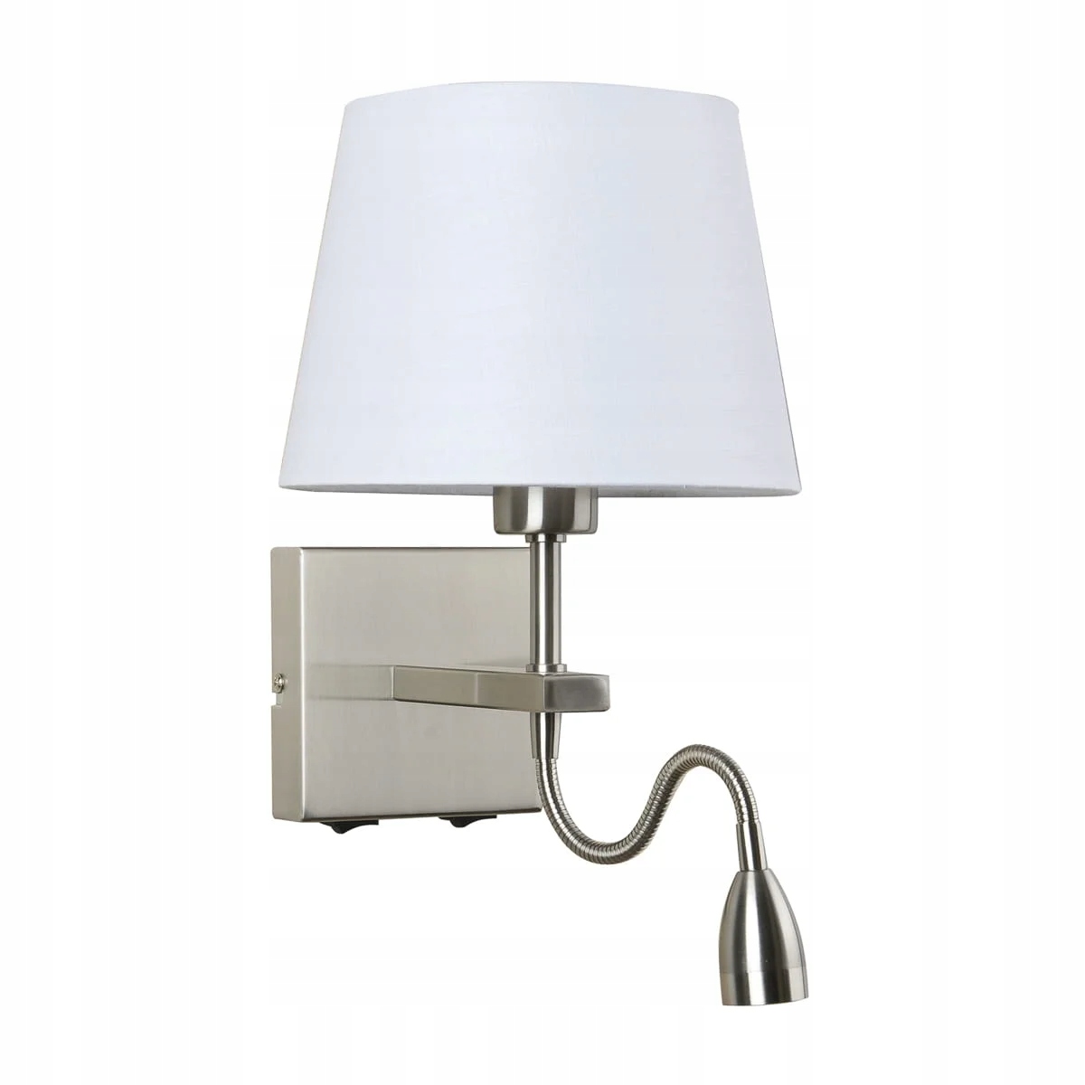 Italux Nástenné svietidlo Norte Led Chróm Biele 2x60W Moderné