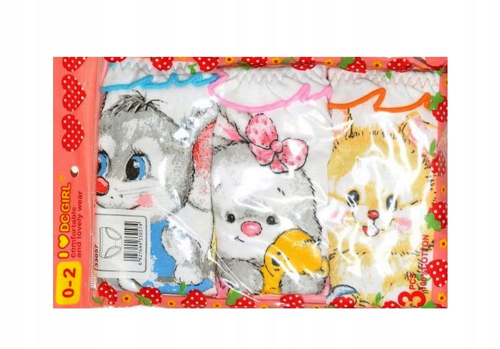 

Majtki DC Polo Girl na 6-8 L 118/126 3p