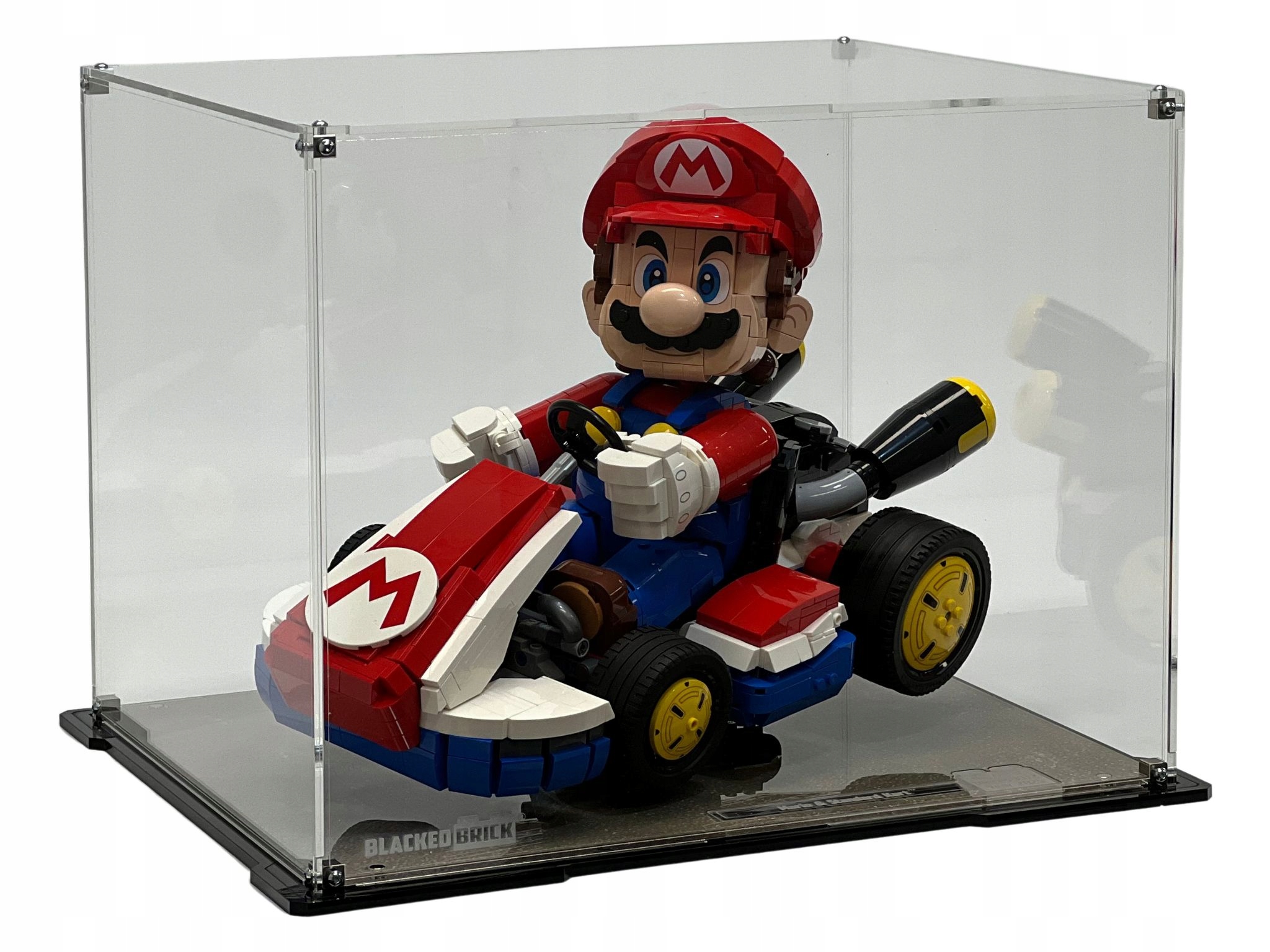 Vitrína Blacked Brick pre Lego 72037 Mario Mario Kart: Standard Kart