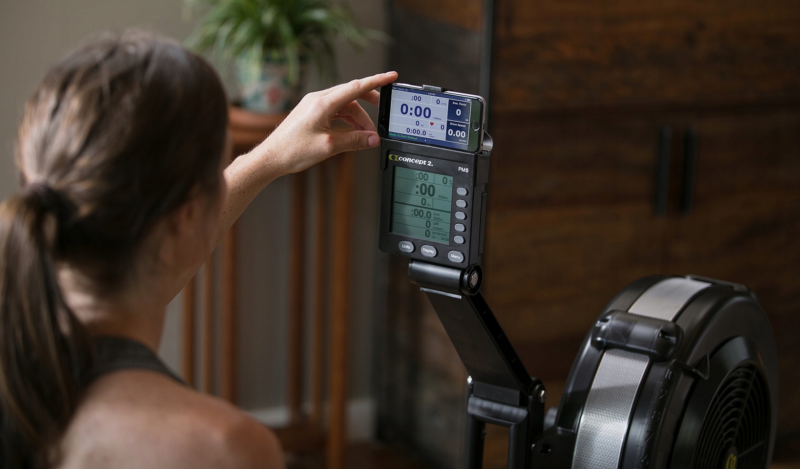 Wioślarz Ergometr Concept 2 model D PM5 W-wa Waga produktu 26 kg