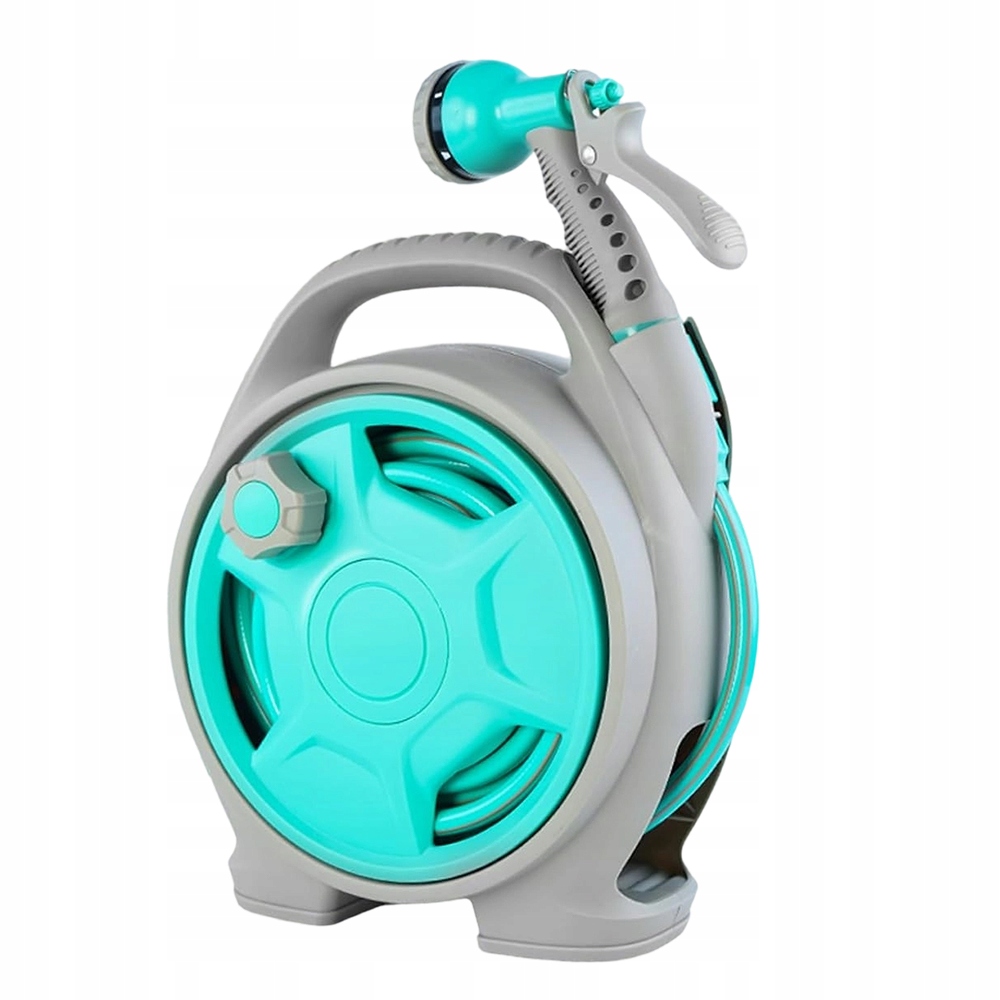 Hadice s pistolí a navíječem 15 m, 6 režimů Bedee pro zavlažování