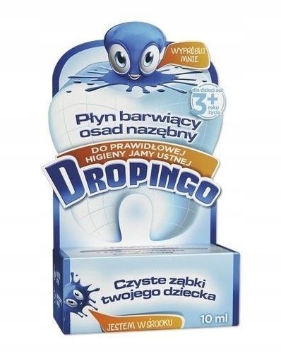 

Dropingo Płyn Barwiący Osad Nazębny 10 ml