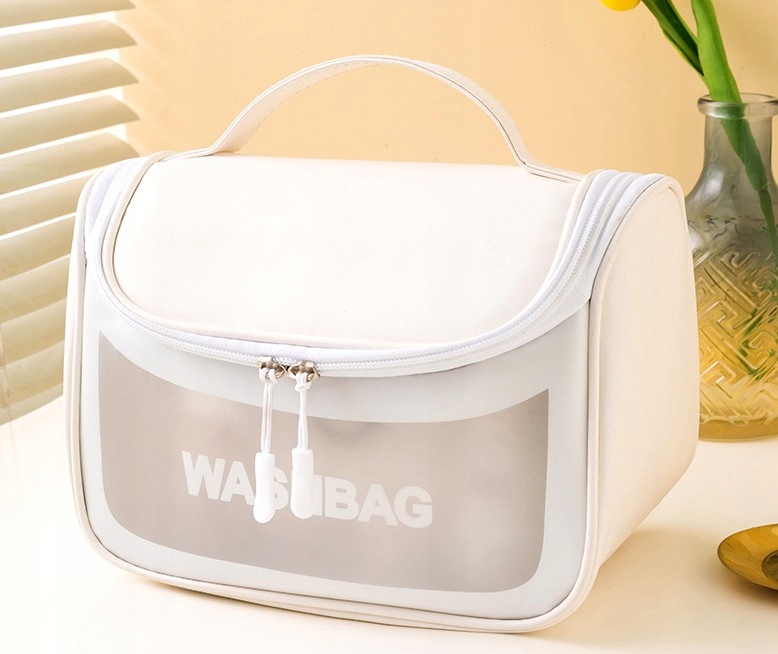 Kosmetyczka wodoodporna duża przezroczysta pojemna Kod producenta 5905204480373