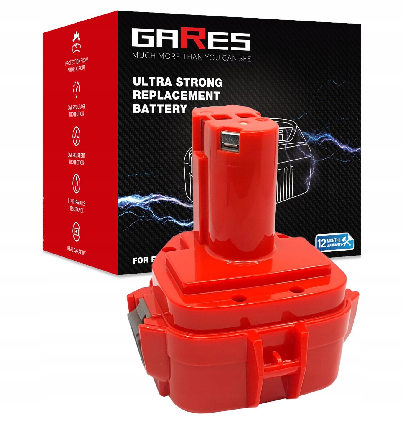 Baterie Akumulátor pro Makita UC120DR 1050DA 6319D 12V 2Ah