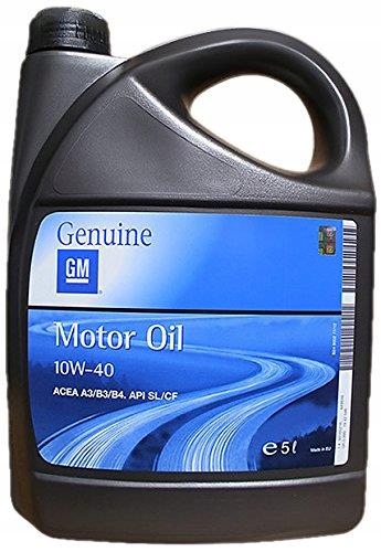 

Olej Gm Opel/chevrolet 10W40 5L