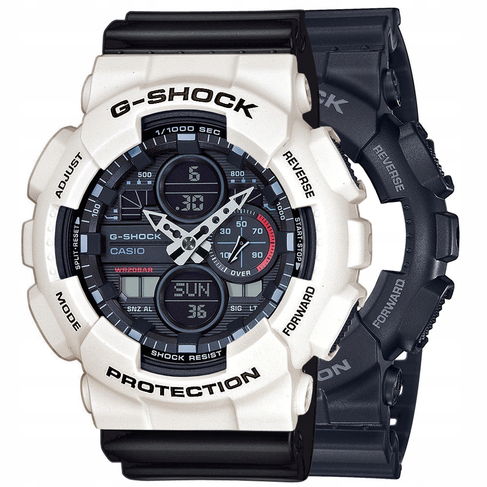 Hodinky Casio G-Shock Set GA-140-1A1ER Bezel 10395292 Řemínek 10347688