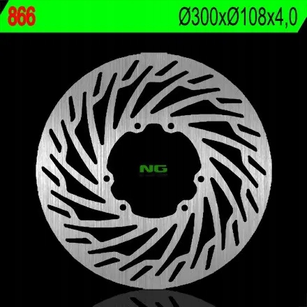 Kotúč brzdový Predný (300X108X4) (6X6,5mm)