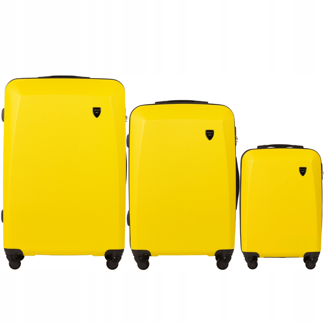 Sada 3 cestovních kufrů Wings Plover Yellow Set tvrdých kufrů