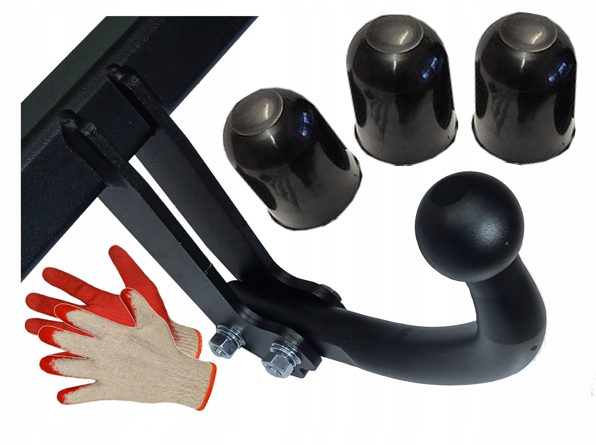 KIA STONIC od2020 FL 1 I+HYBRID HAK HOLOWNICZY STEINHOF+OSŁONKI +RĘKAWICZKI Uciąg 1200 kg