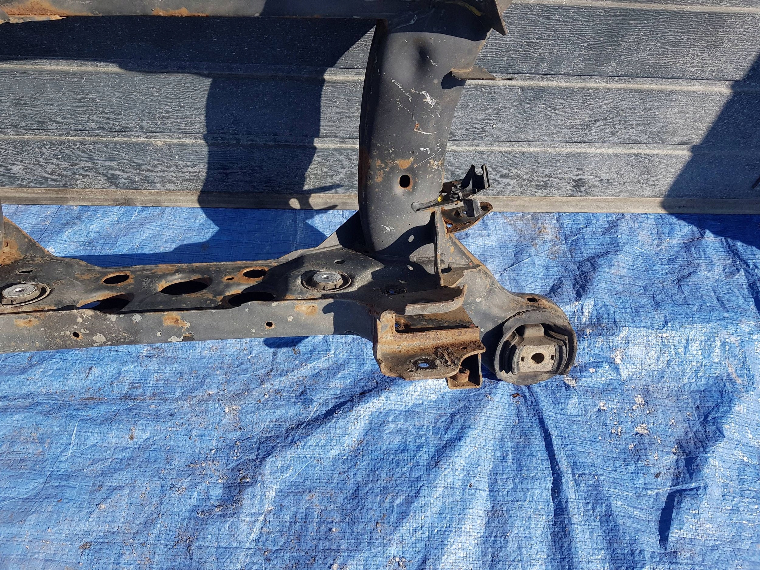 axle beam rear part MERCEDES ML W166 sider subframe axle beam