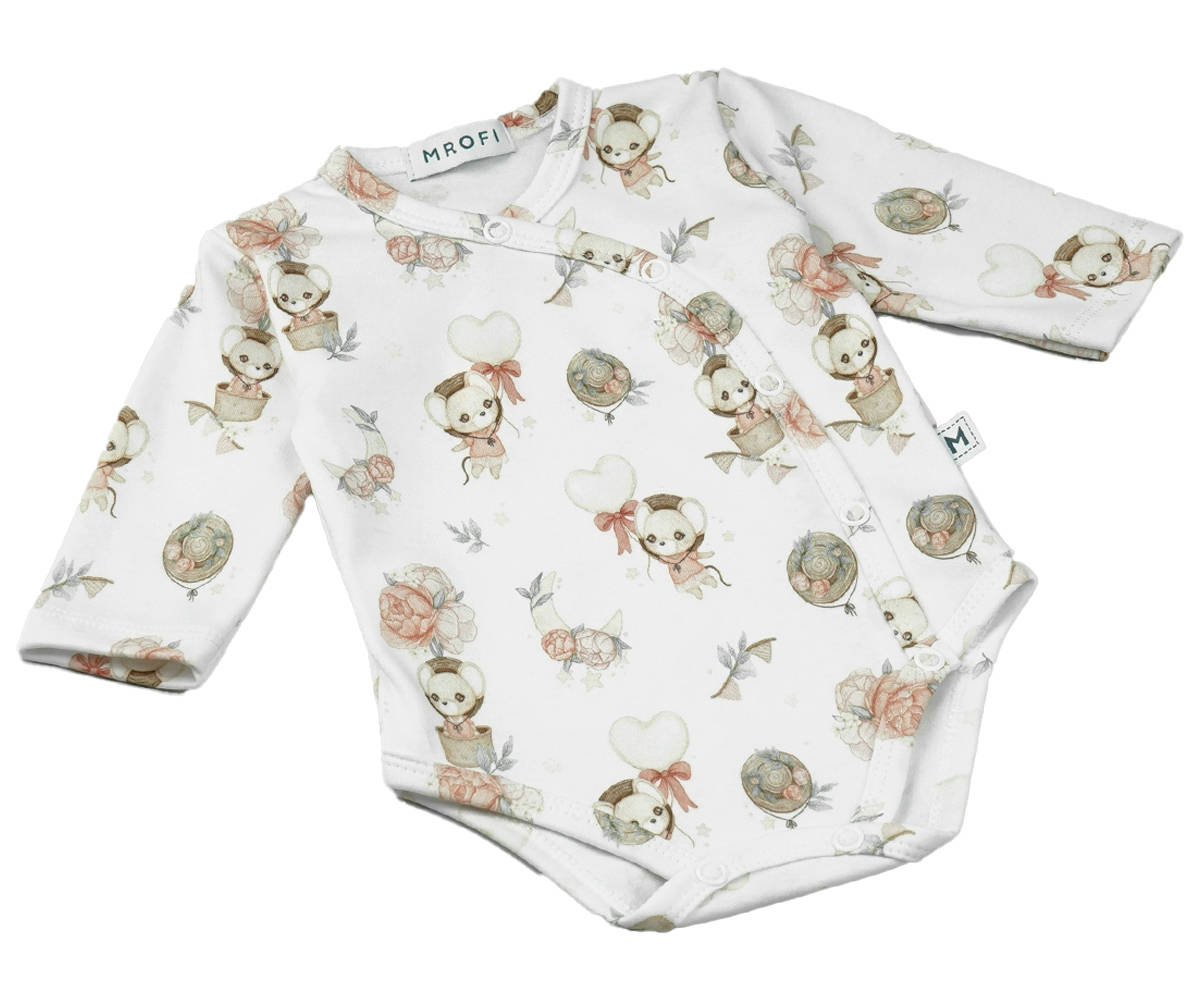 MROFI BODY NIEMOWLĘCE KOPERTOWE DR BAWEŁNA ORGANICZNA 50 Stan opakowania oryginalne