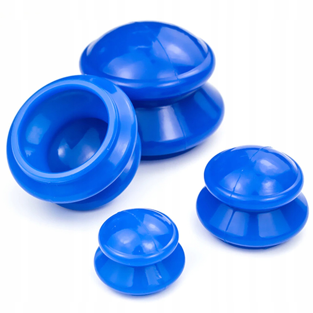 

Bańki Chińskie Gumowe Antycellulitowe Masaż 4 Szt