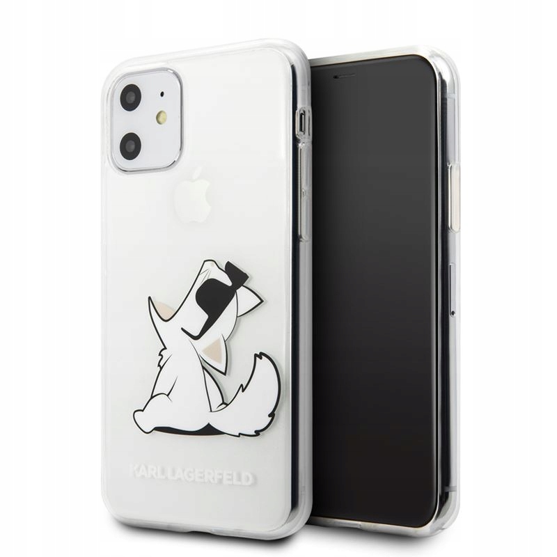 Karl Lagerfeld & Choupette Zábavný Iphone 11 Průhledný