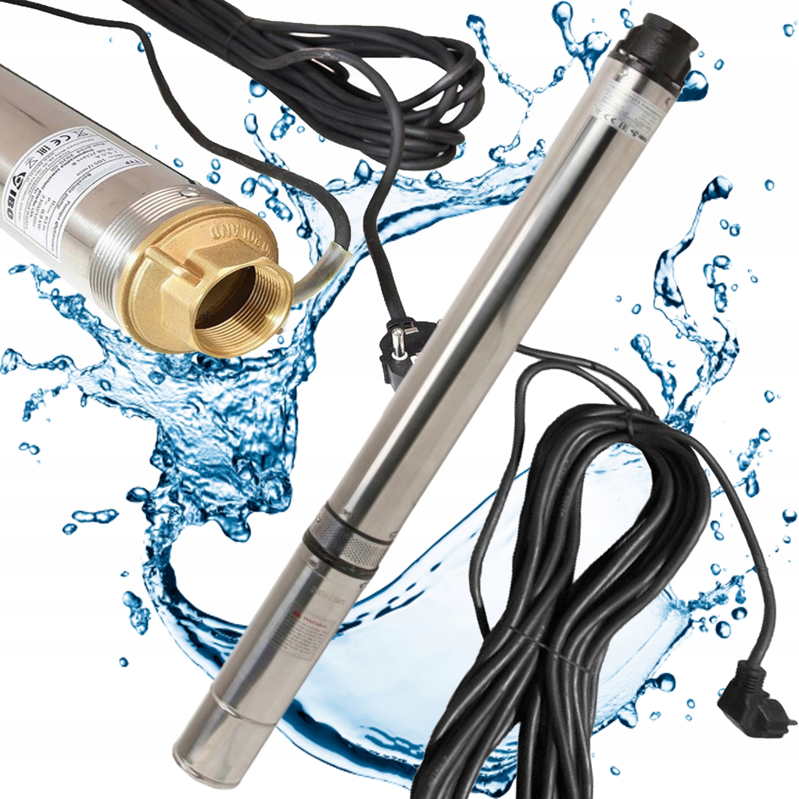 Pompa głębinowa 3,5" Scm 2/14 1,1kW Ibo 230V 70L/min 20m Kabla