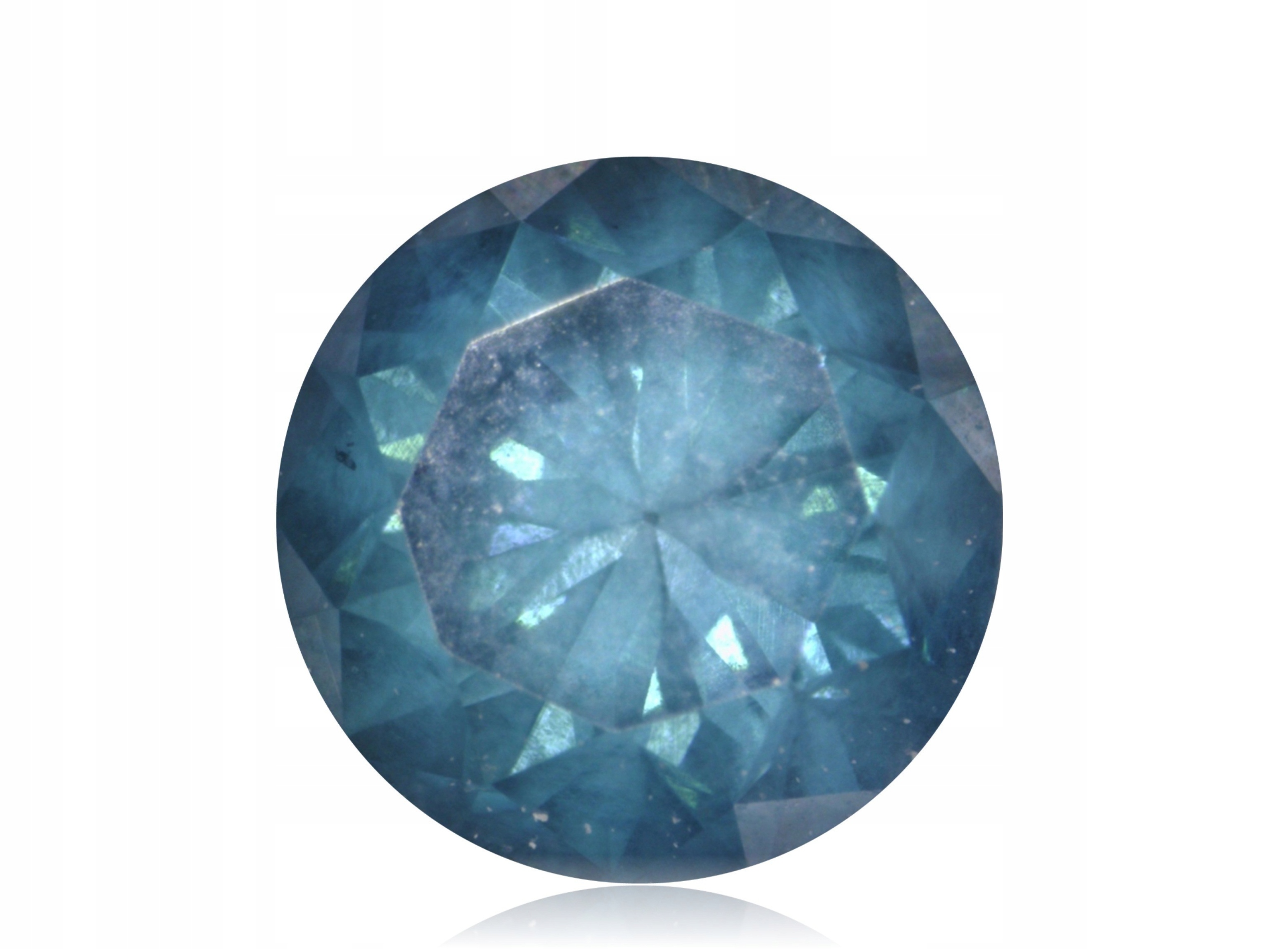 Diamant 0.22ct Modrý Briliant I1 eCertifikát Wbd