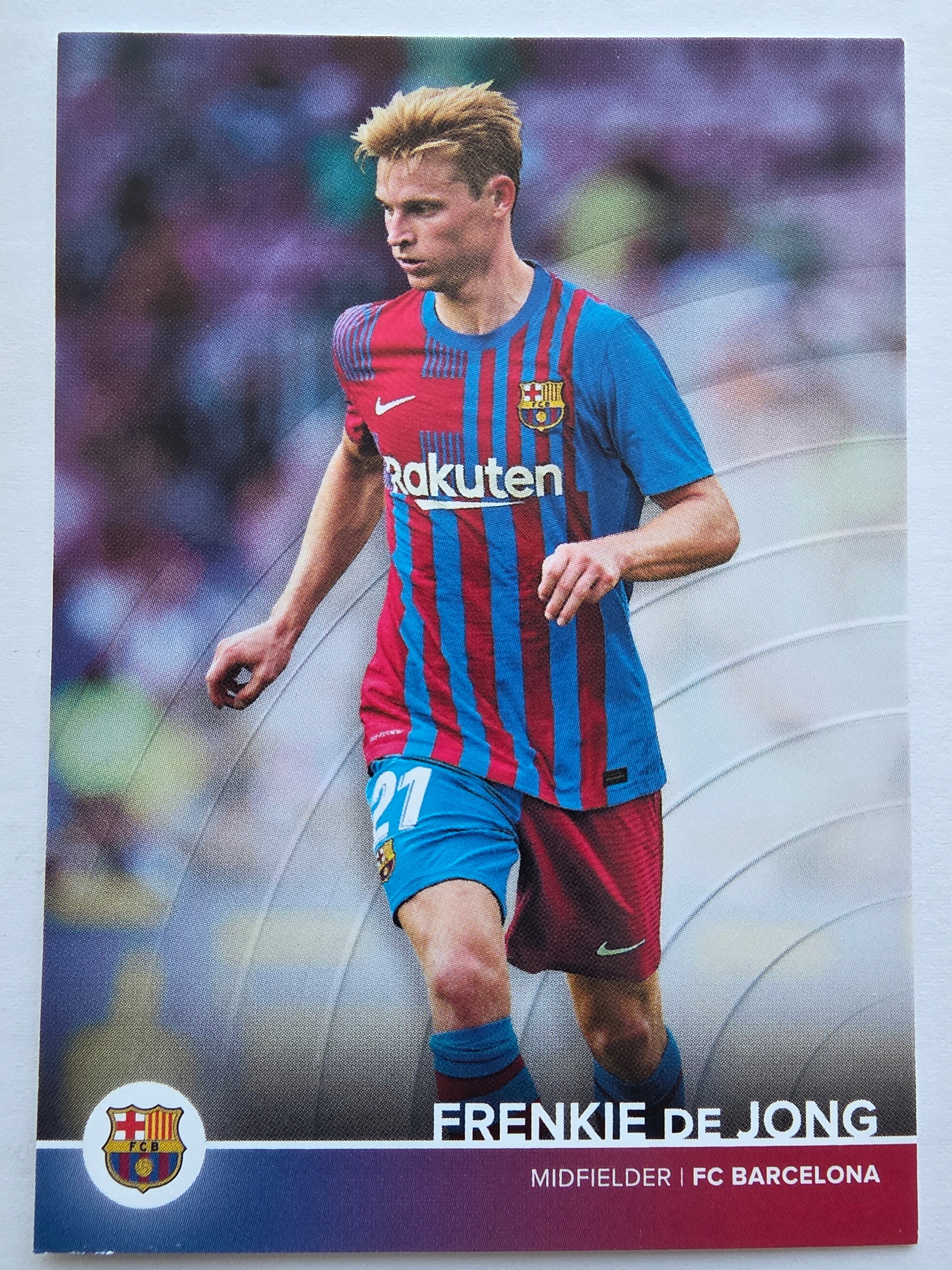 2021 Topps Fan Set Frenkie de Jong Fc Barcelona /a